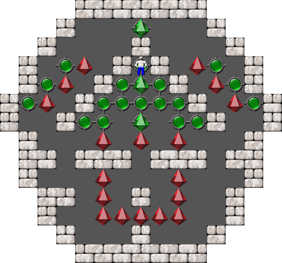 Sokoban ACSmileys 4 level 19